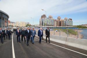 В Петербурге открыли Яхтенный мост