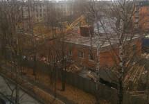 Четвертый за неделю подъёмный кран упал в Петрозаводске