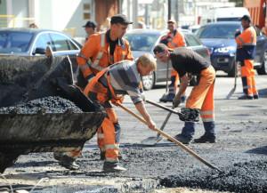 В Подмосковье приступили к ремонту дорог