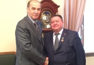 Президента МНОС «Сибирь» наградили медалью