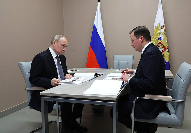 Президент России посетил Архангельск