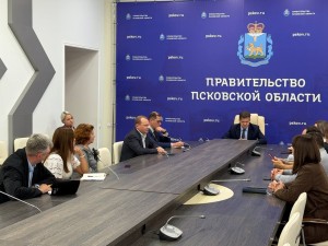 Участие в выставке QUBE Expo прорабатывают в правительстве Псковской области