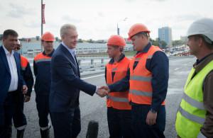 В Москве открыли новую эстакаду