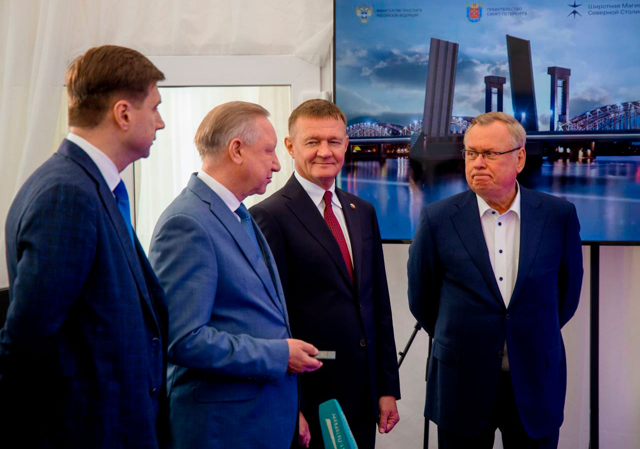 Стартовал новый этап строительства Широтной магистрали в Санкт-Петербурге