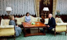 Матвиенко и Лукашенко провели встречу в Минске на полях Форума регионов