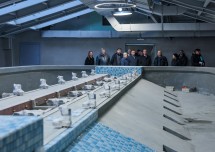 В историческую застройку Петербурга бережно вписан многофункциональный спортивный комплекс