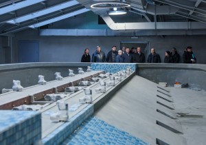 В историческую застройку Петербурга бережно вписан многофункциональный спортивный комплекс