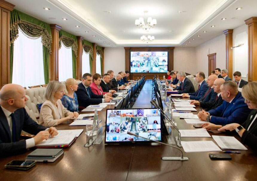 Ирек Файзуллин принял участие в коллегии департамента ВС