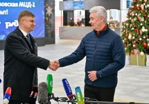 Собянин открыл московский городской вокзал Петровско-Разумовская МЦД-1