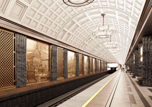 Сергей Собянин: готовность станции метро «Достоевская» 44%