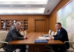 Ирек Файзуллин провел рабочую встречу с Анваром Шамузафаровым