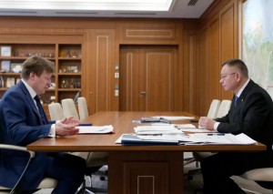 Ирек Файзуллин и Антон Глушков обсудили создание системы рейтингования подрядных организаций