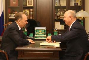 Глава Минстроя встретился с губернаторами Самарской области и Забайкалья
