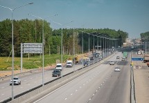 Реконструкция участка трассы М-1 «Беларусь» в Московской области выполнена на 95%