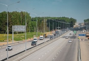 Реконструкция участка трассы М-1 «Беларусь» в Московской области выполнена на 95%