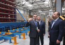 Михаил Мень запустил завод по производству теплоизоляционных материалов