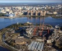 Губернатор Петербурга проверил ход строительства «Зенит-Арены»